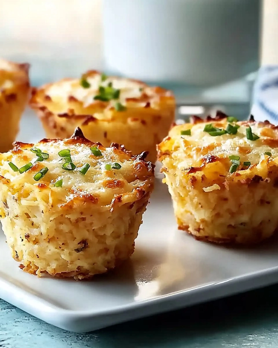 Baked Parmesan Hash Brown Cups