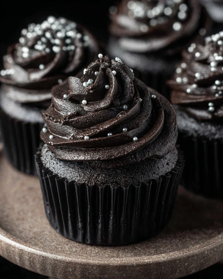 Black-Cupcakes