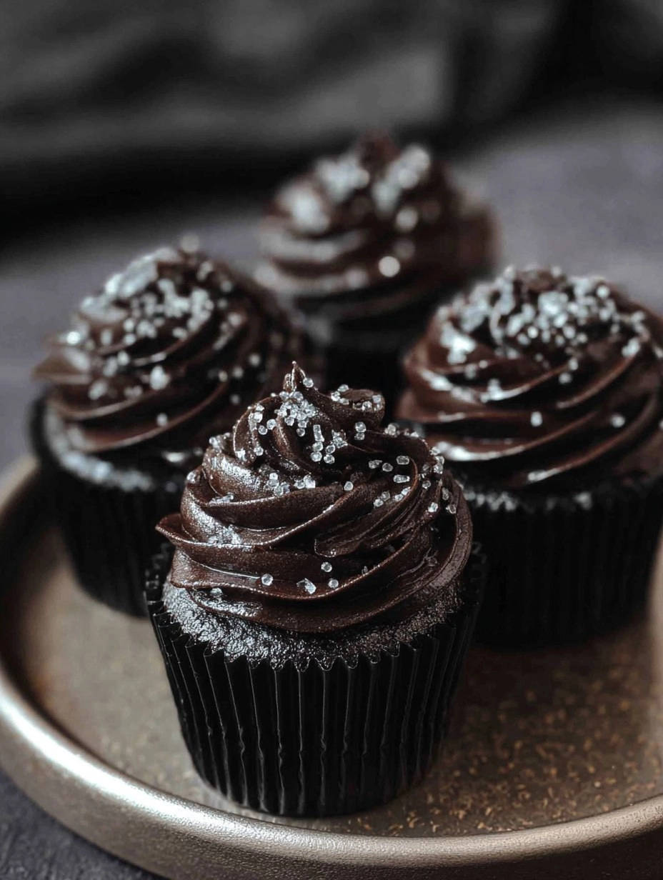 Black Cupcakes 136 Black Cupcakes