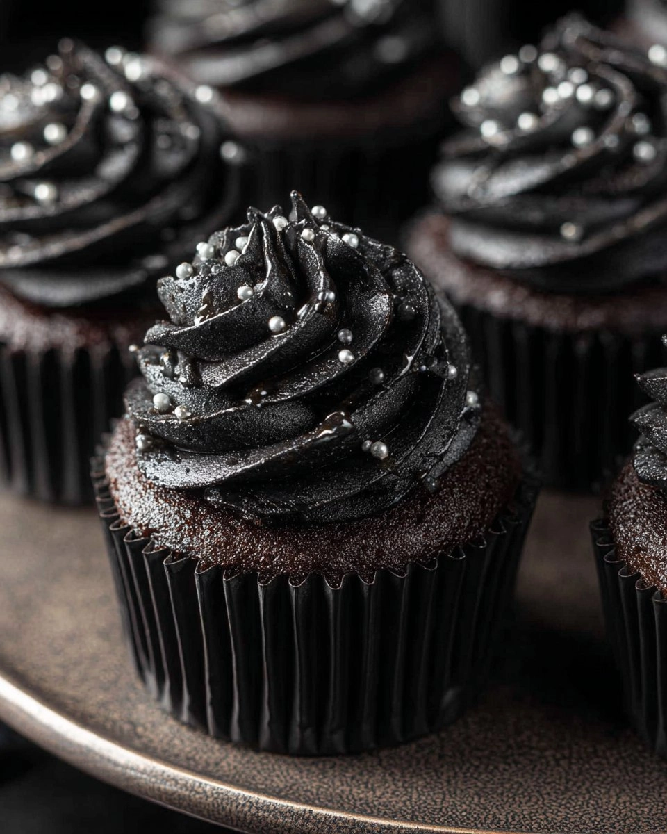 Black Cupcakes 137 Black Cupcakes
