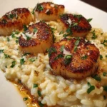 Champagne Risotto with Brown Butter Scallops 133 Champagne-Risotto-with-Brown-Butter-Scallops