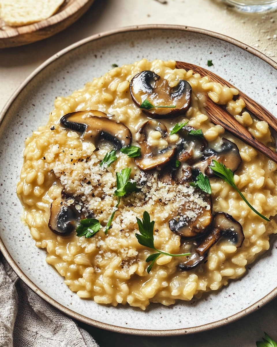 Creamy Mushroom Risotto