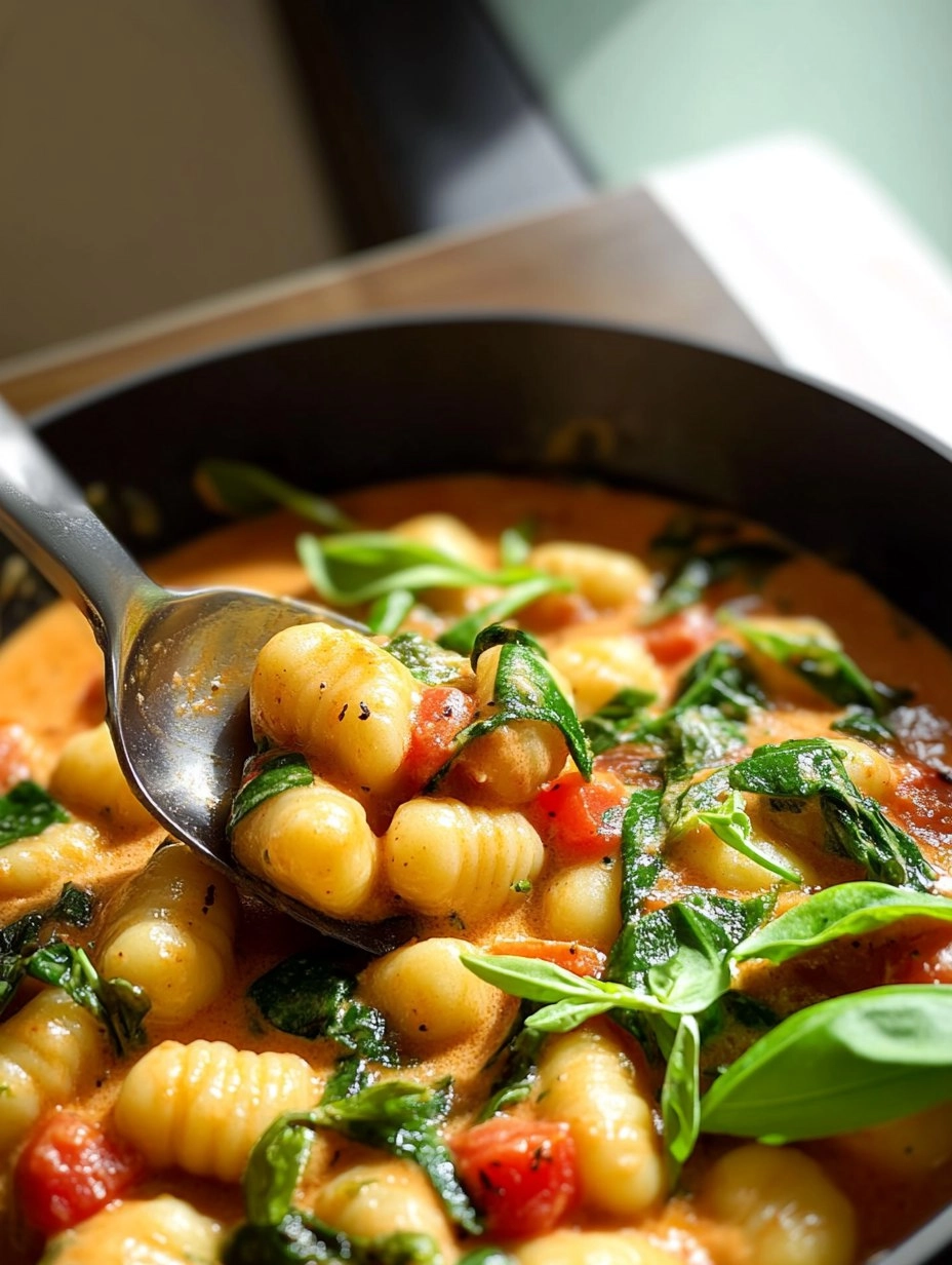 Creamy Tuscan Gnocchi 