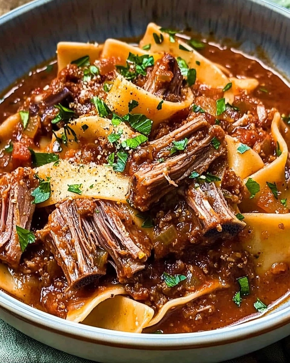 Crockpot Short Rib Ragu