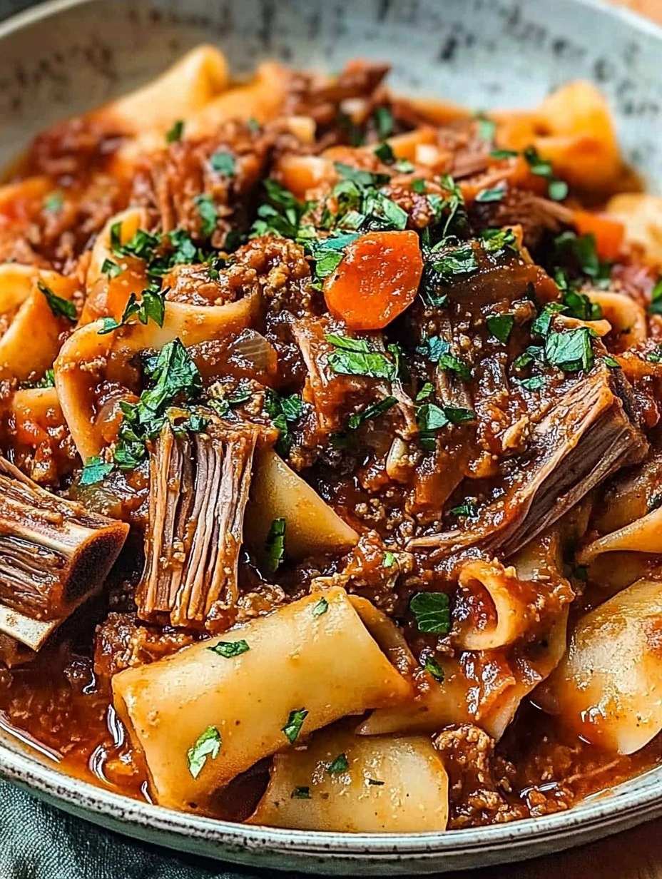 Crockpot Short Rib Ragu