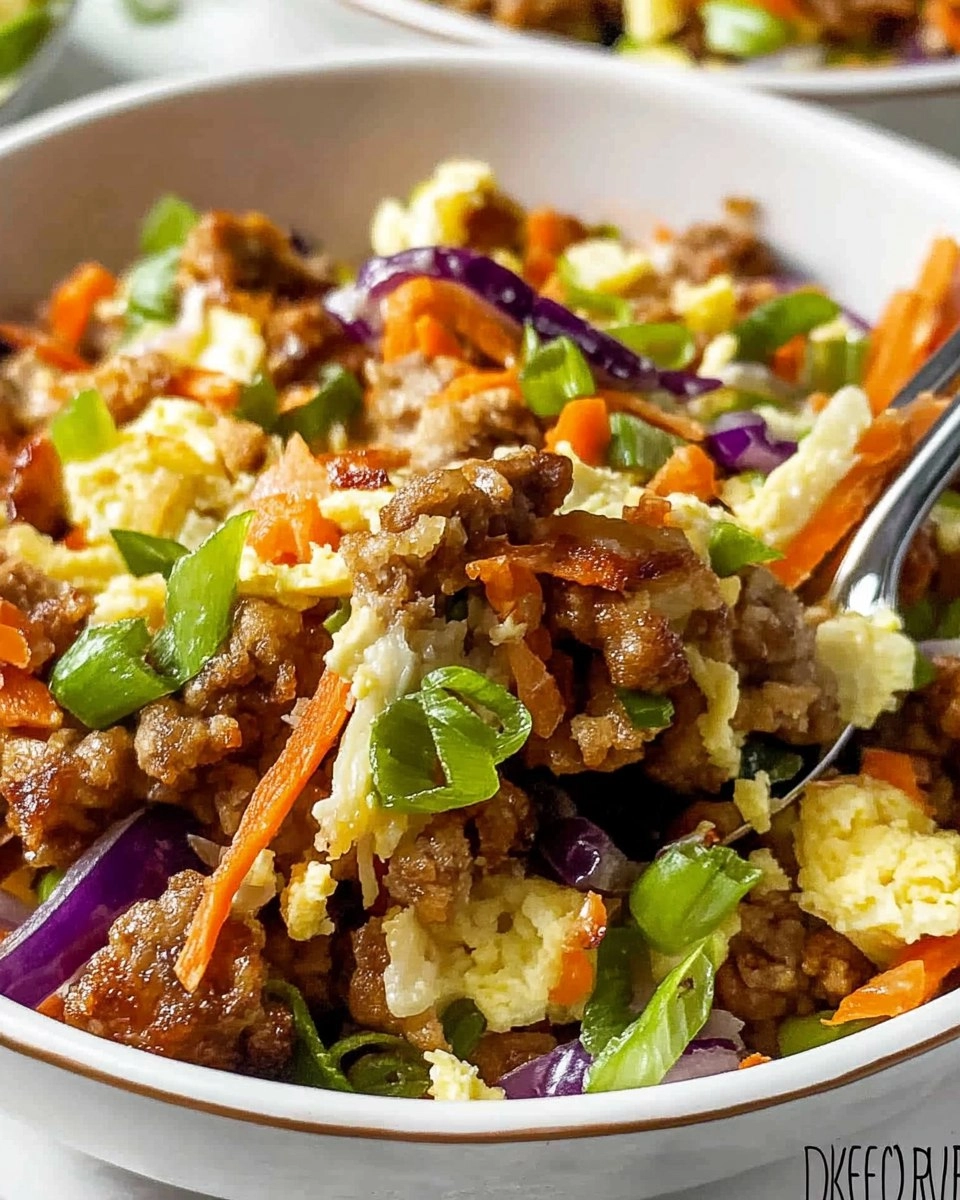 Deconstructed Egg Rolls