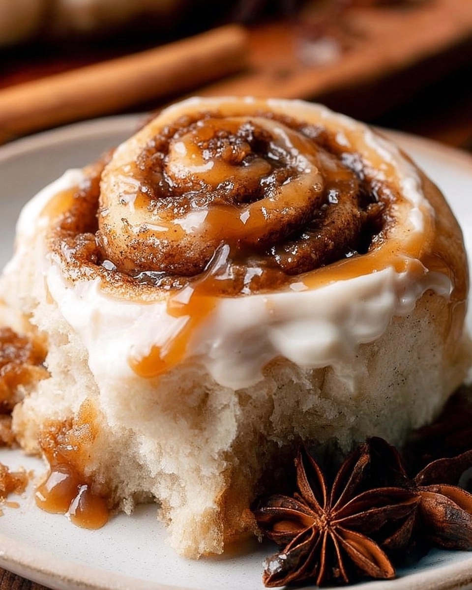 Easy Chai Cinnamon Rolls with Caramel | Bakery-Style