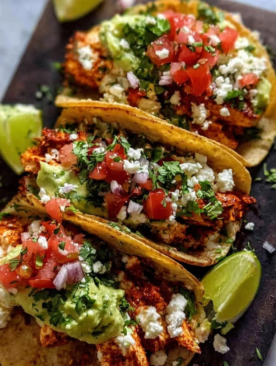 Easy Chicken Street Tacos
