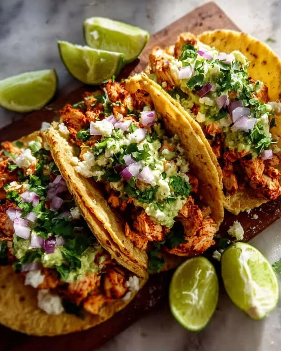 Easy Chicken Street Tacos