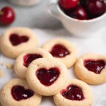 Easy-Jam-Thumbprint-Cookies-with-a-Heart-Shaped-Twist