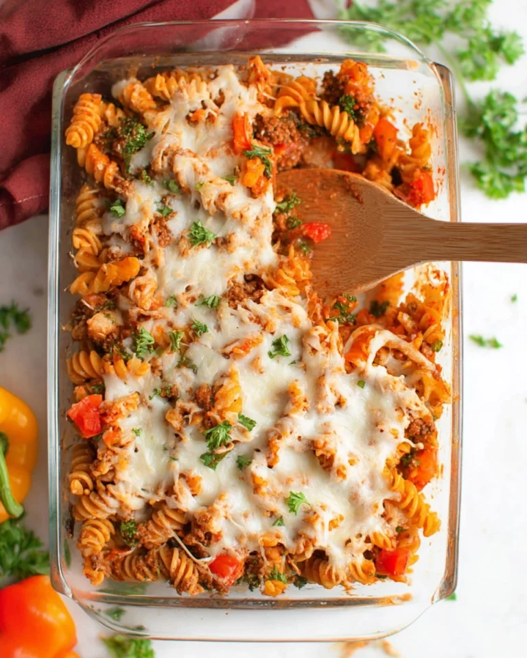 Easy-Stuffed-Pepper-Pasta-Bake