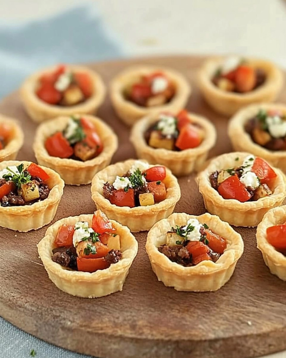 Galentine’s Brunch Foods : Savory Mini Tartlets