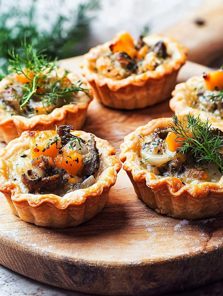 Galentine’s Brunch Foods : Savory Mini Tartlets