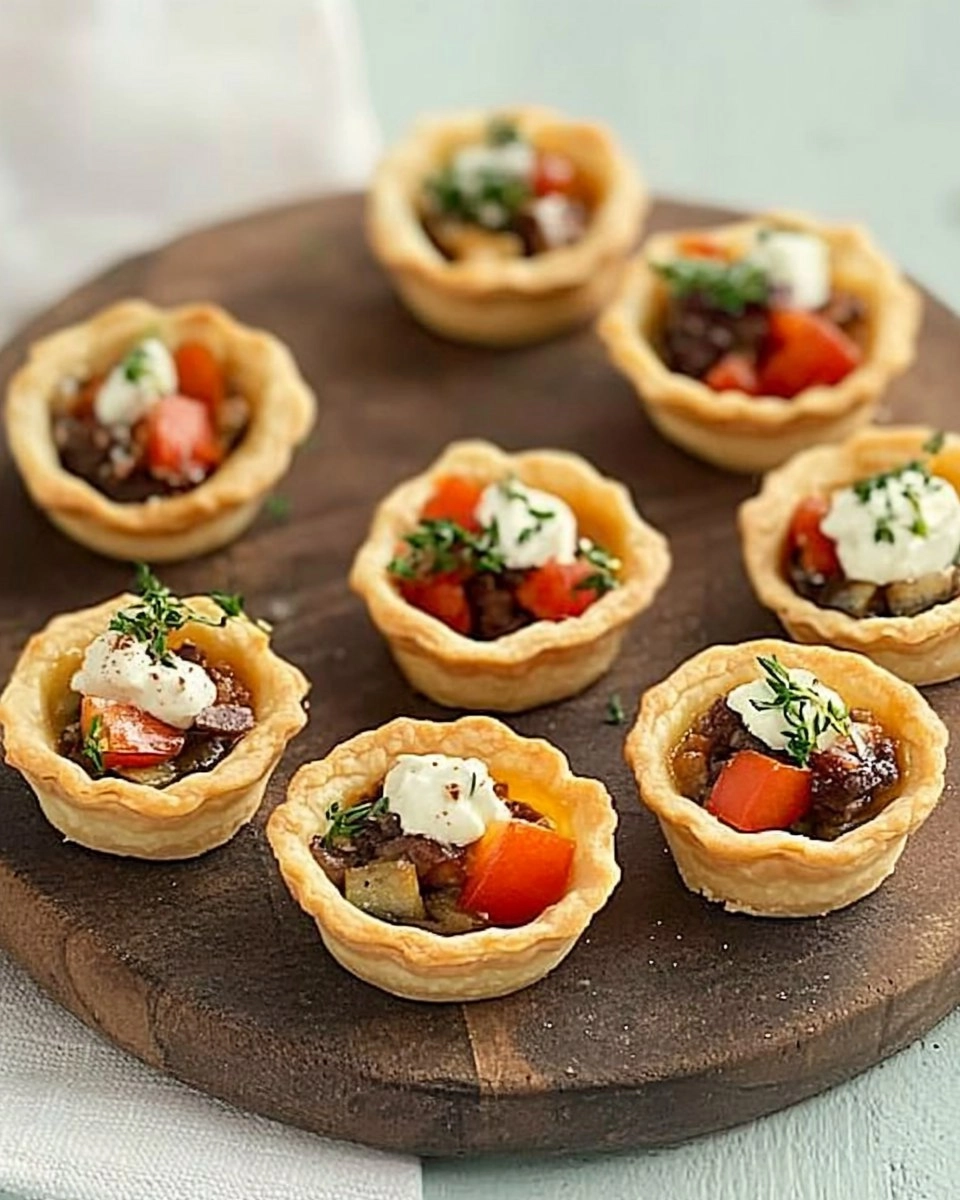 Galentine’s Brunch Foods : Savory Mini Tartlets