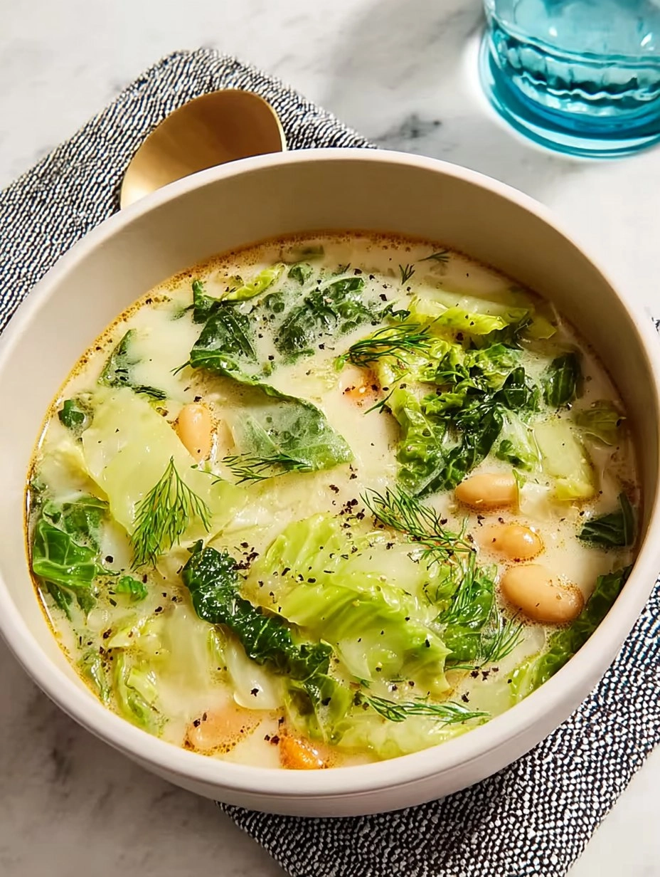 Garlicky Cabbage Soup 111 Garlicky Cabbage Soup