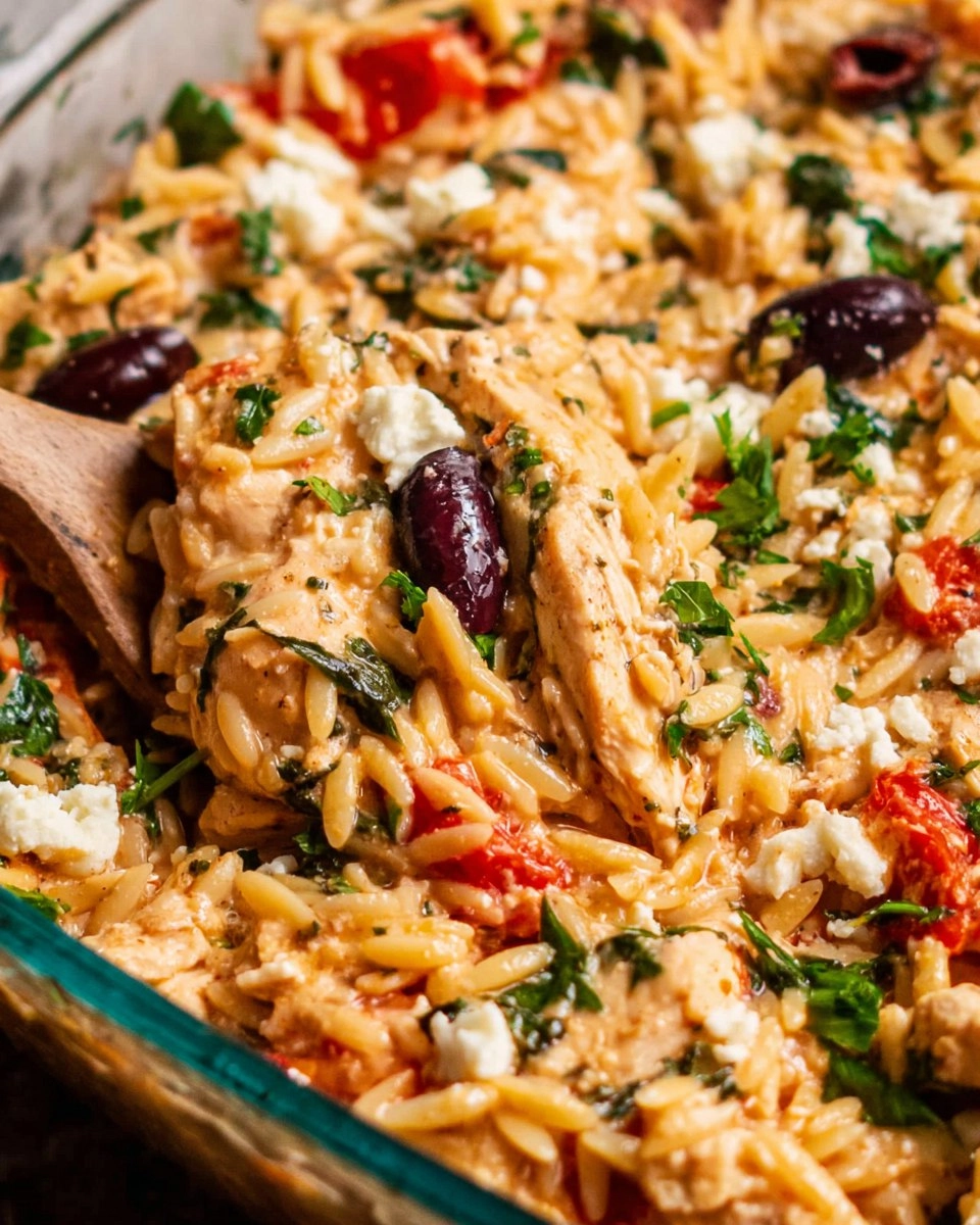 Greek Chicken and Orzo 125 Greek Chicken and Orzo