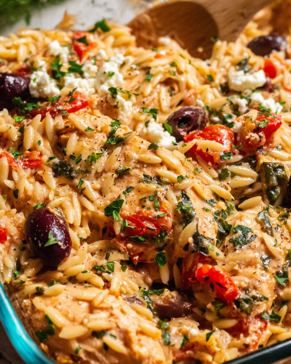 Greek Chicken and Orzo 127 Greek Chicken and Orzo