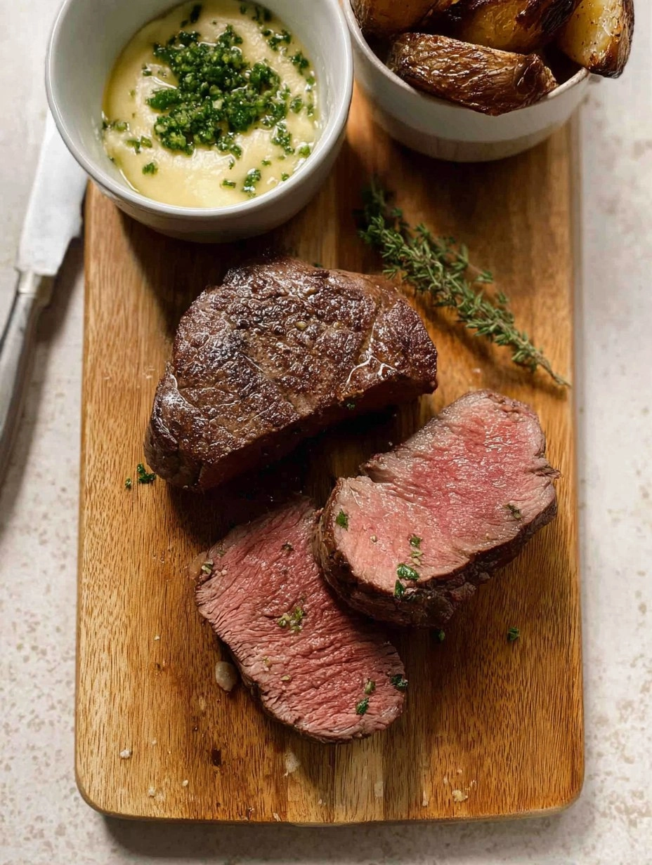 Healthy Juicy Air Fryer Filet Mignon