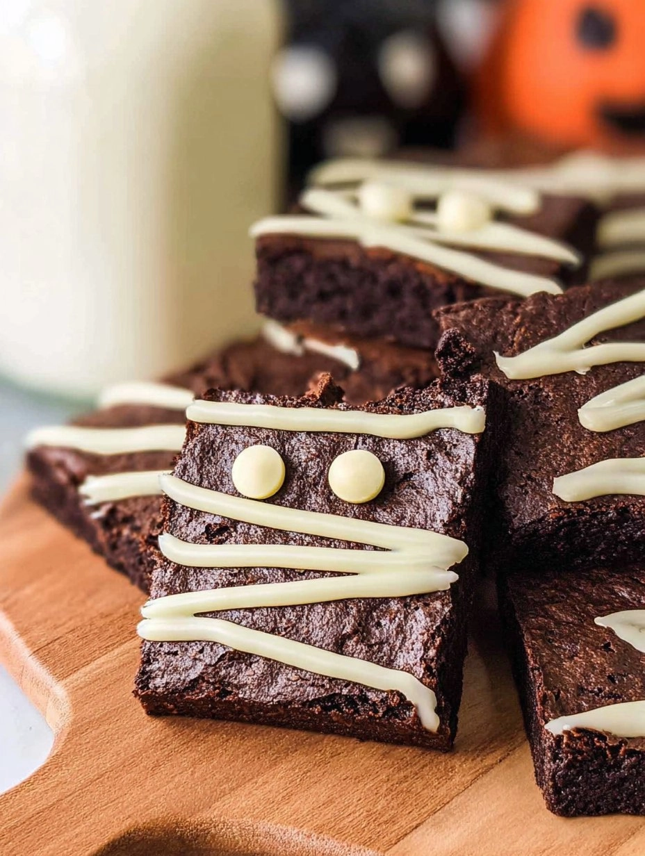 Mummy Brownies 116 Mummy Brownies