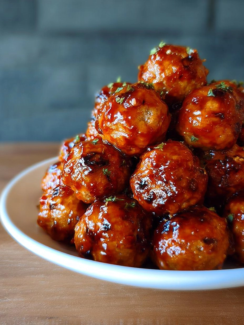 Orange Chicken Meatballs