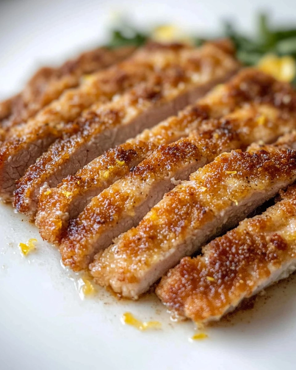 Pork Milanese with Lemon Parmesan Arugula 115 Pork Milanese with Lemon Parmesan Arugula