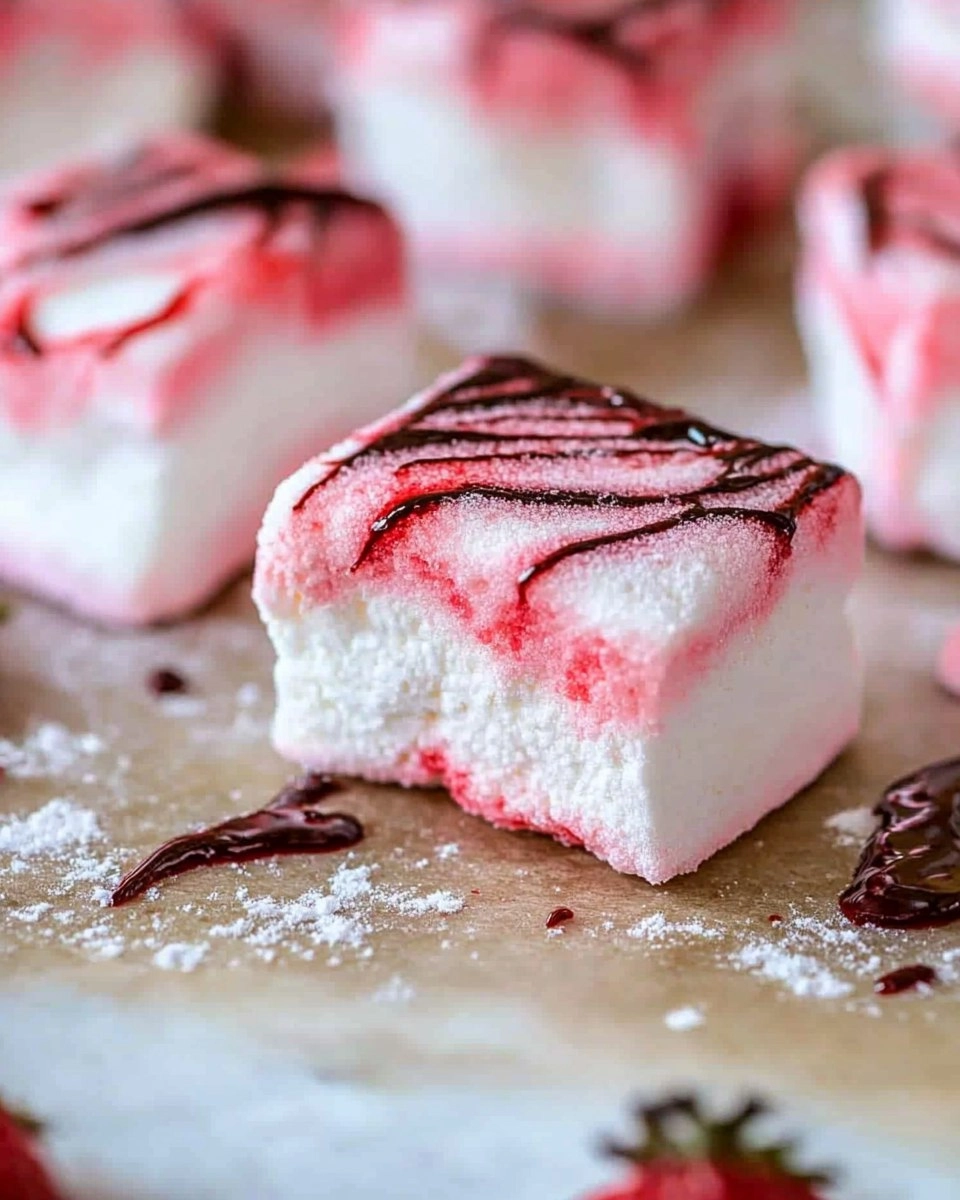 Strawberry Swirl Marshmallows 137 Strawberry Swirl Marshmallows