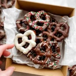 Valentine-Chocolate-Covered-Pretzels-for-kids