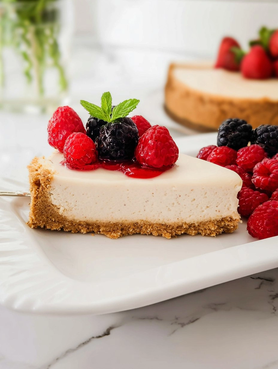 Valentine Eggless Cheesecake