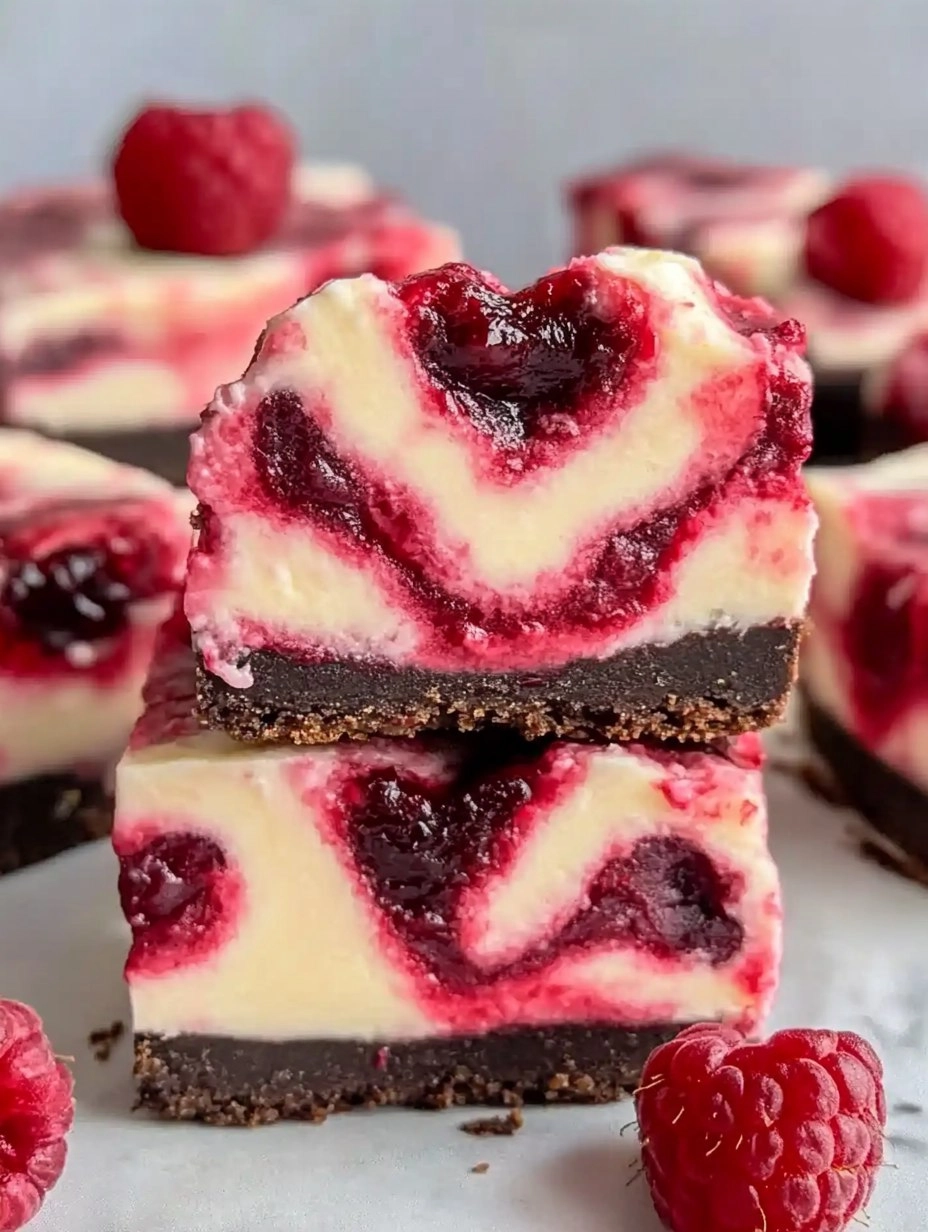 Valentine Raspberry Swirl and Cheesecake Topping)