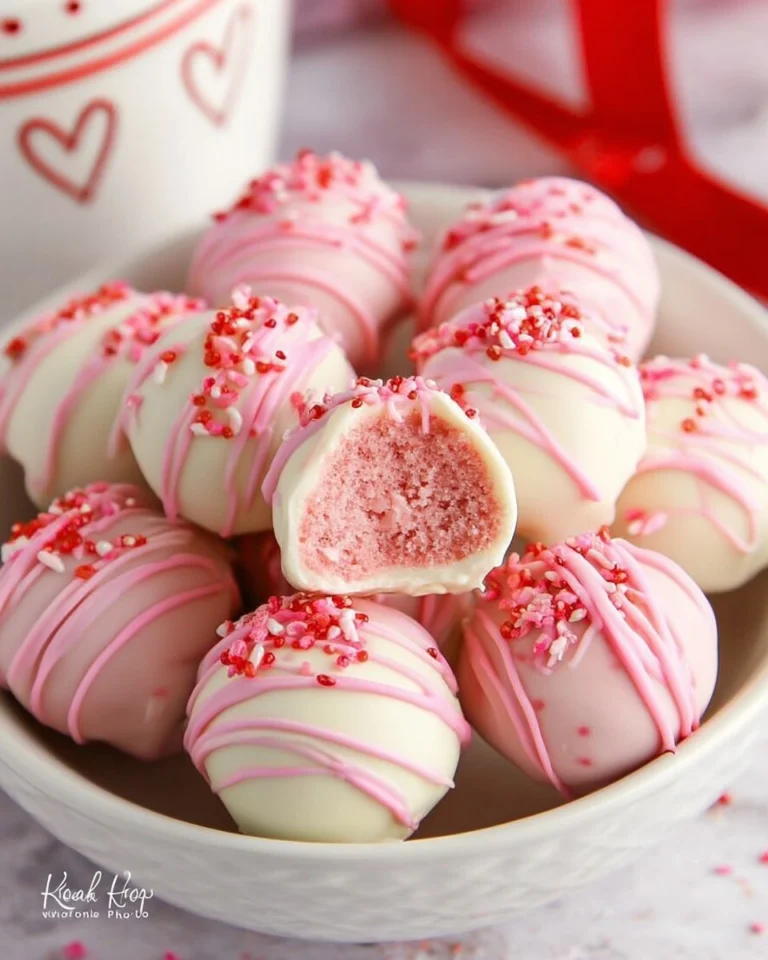 Valentine-Strawberry-Cake-Truffles