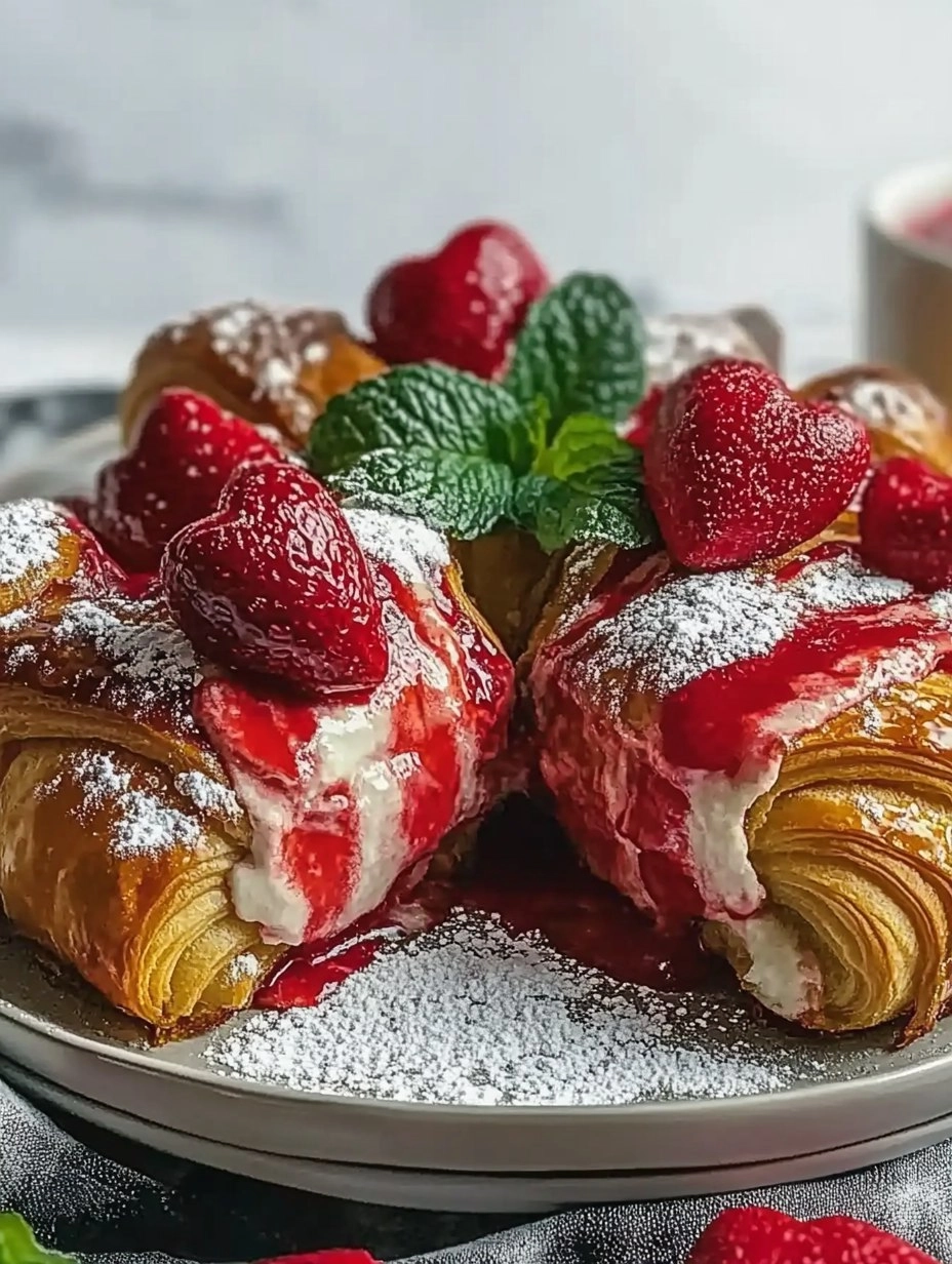 Valentine's Brunch Croissant Bake 126 Valentine’s Brunch Croissant Bake