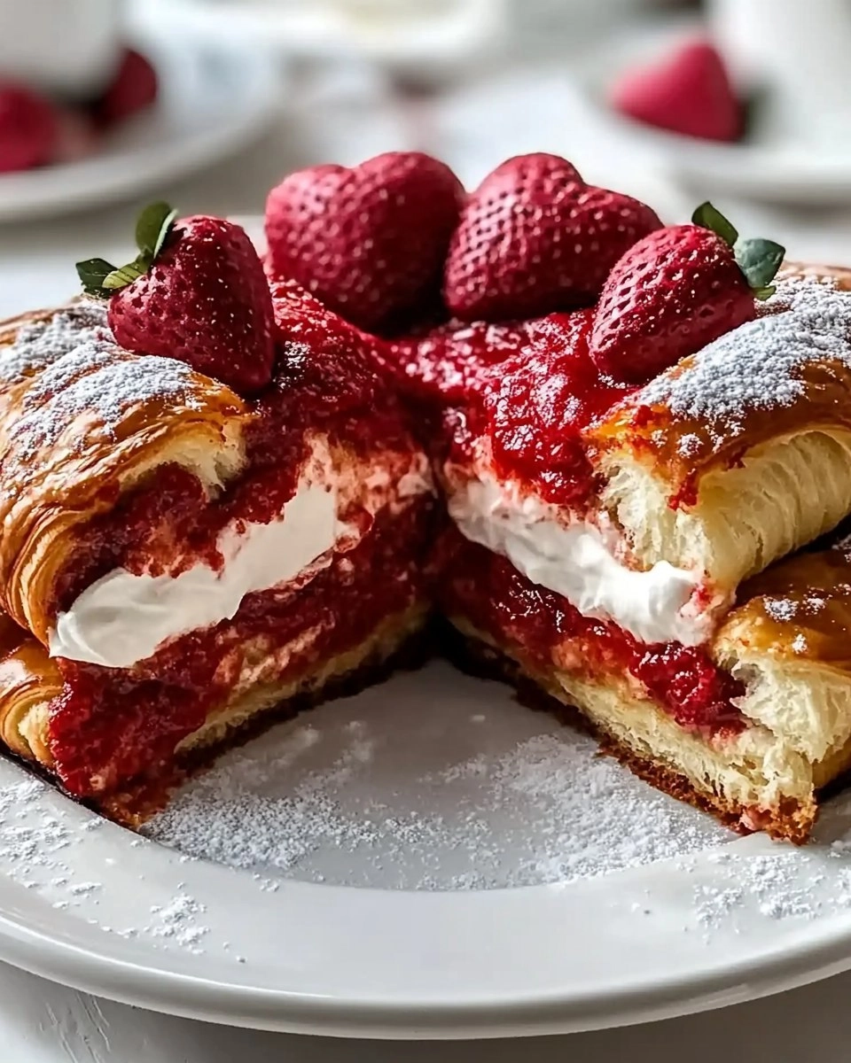 Valentine's Brunch Croissant Bake 127 Valentine’s Brunch Croissant Bake