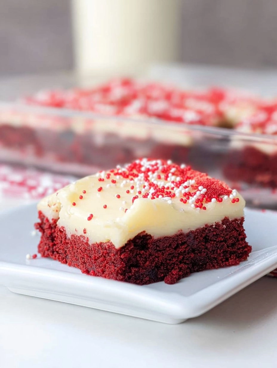 Valentine's Day Red Velvet Cookie Bars 141 Valentine’s Day Red Velvet Cookie Bars