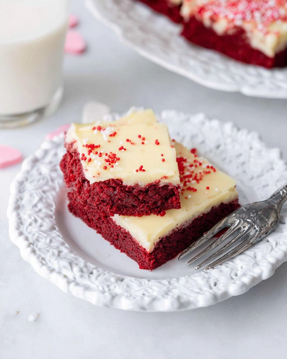 Valentine's Day Red Velvet Cookie Bars 142 Valentine’s Day Red Velvet Cookie Bars