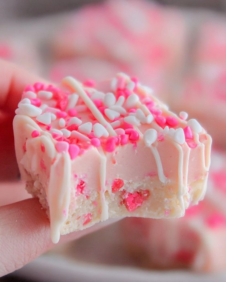 Valentine’s Day Sugar Cookie Fudge