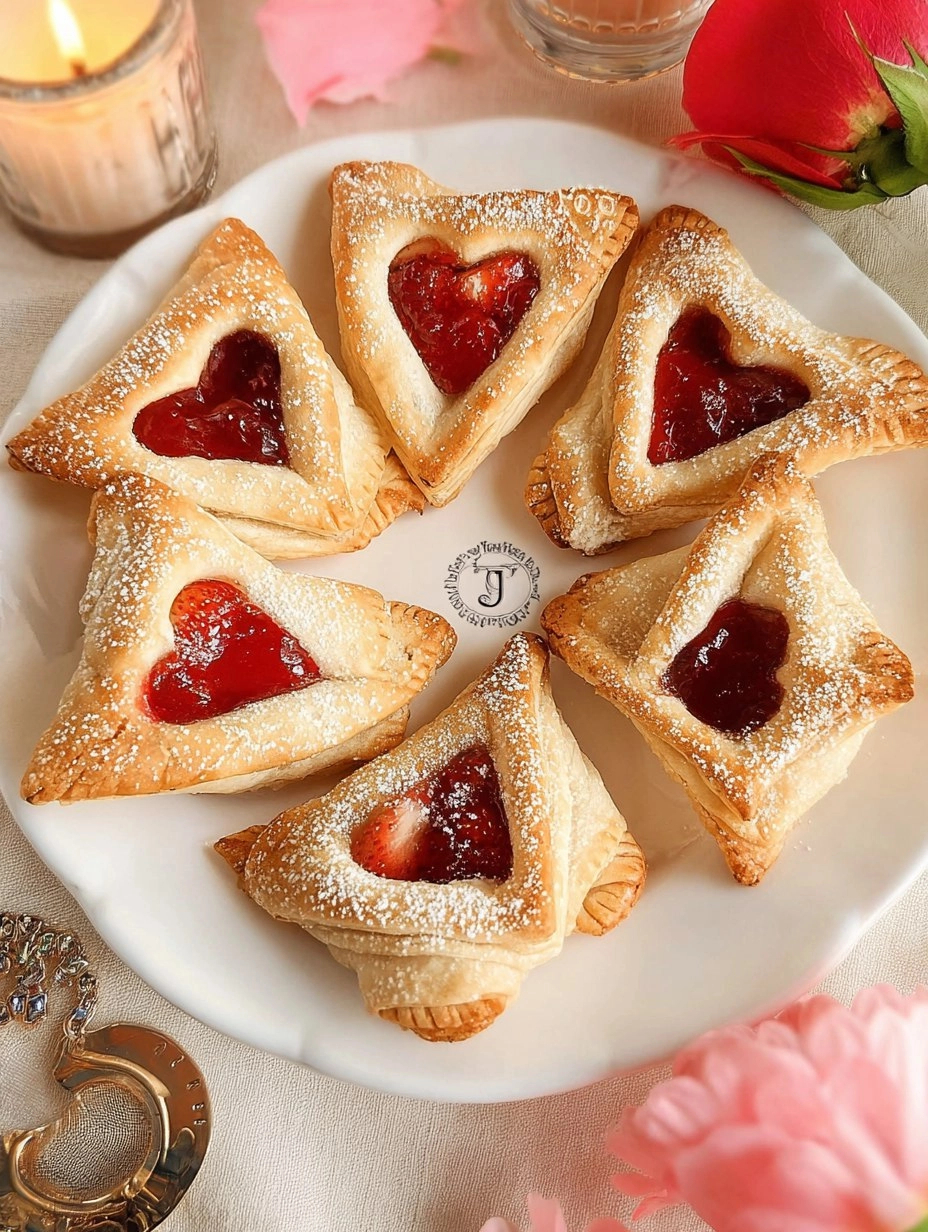 Valentines Love Letter Pastries