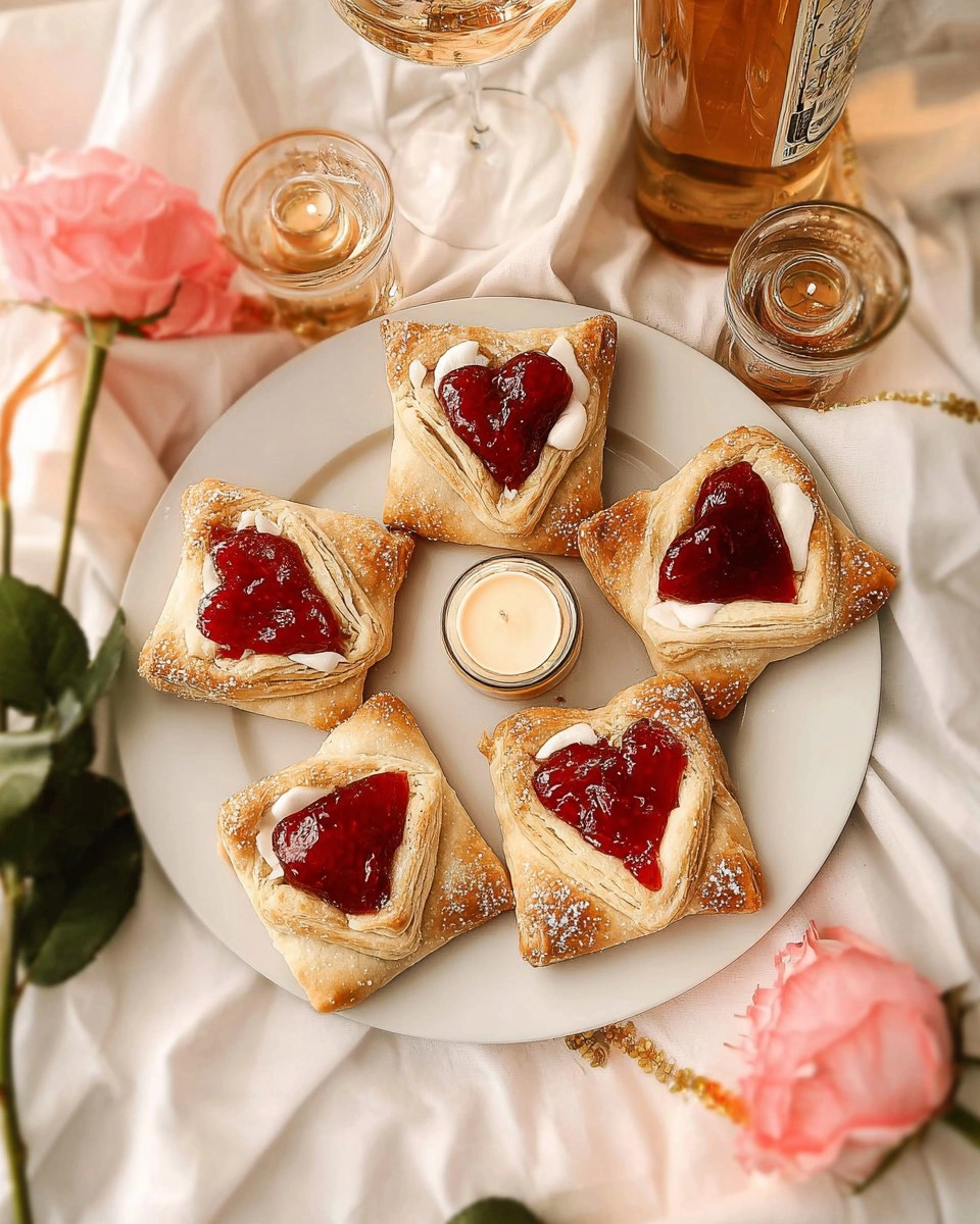 Valentines Love Letter Pastries