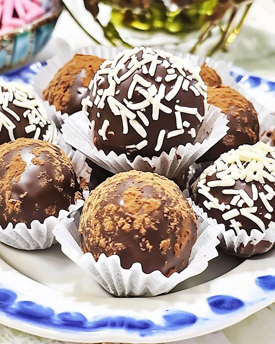 Baileys Chocolate Truffles (No-Bake Irish Cream Treats)
