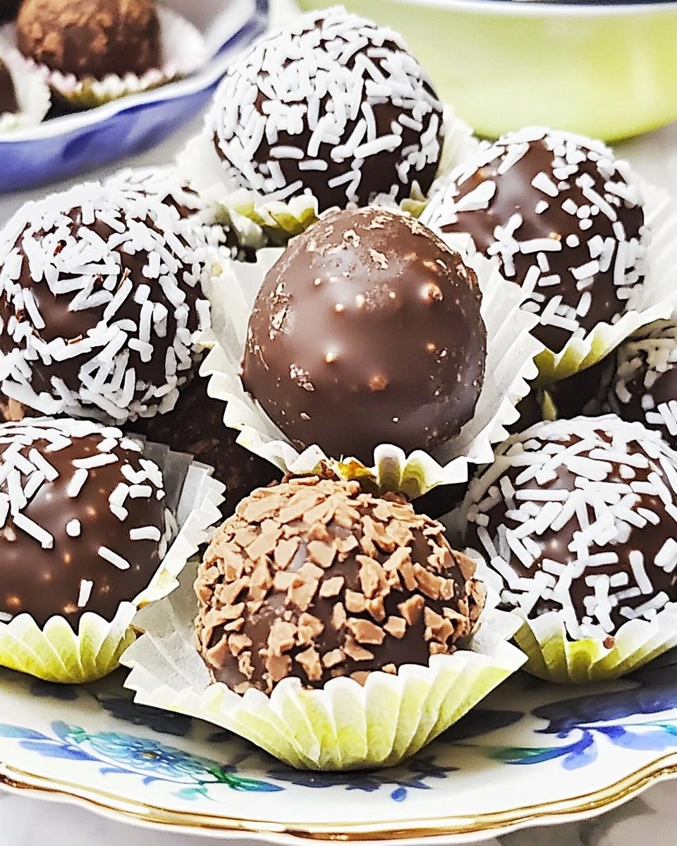 Baileys Chocolate Truffles (No-Bake Irish Cream Treats)