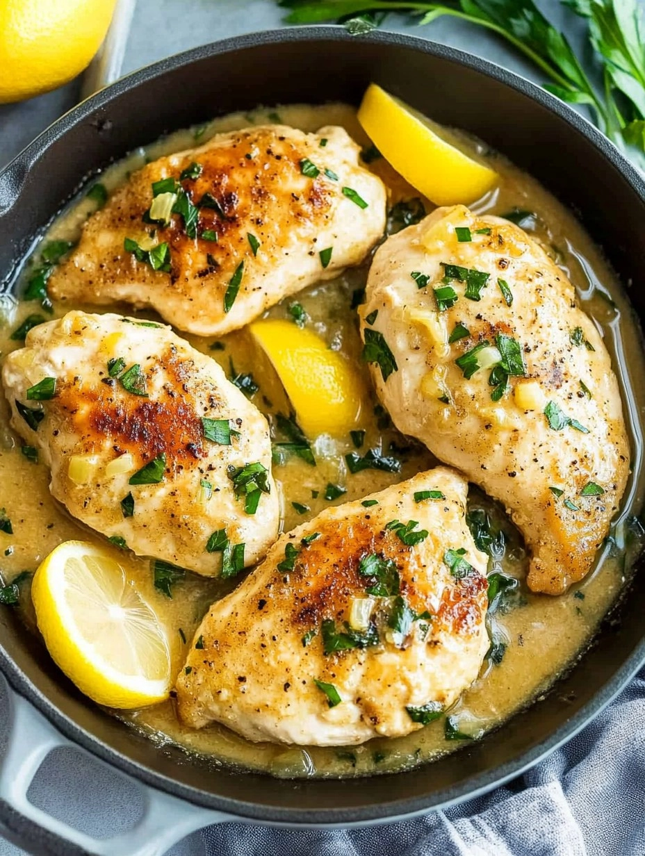 Chicken Piccata | Lemon Butter Chicken Breast