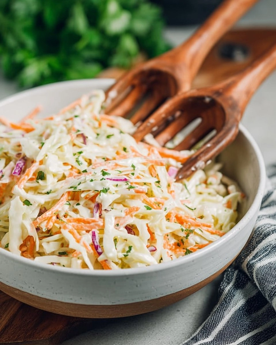 Classic Creamy Coleslaw (Better Than Deli-Style)