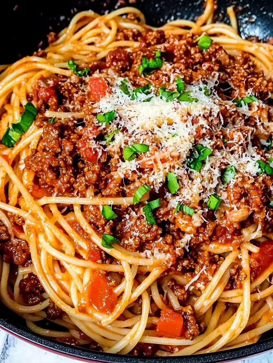 Classic Spaghetti Bolognese (Family Favorite)