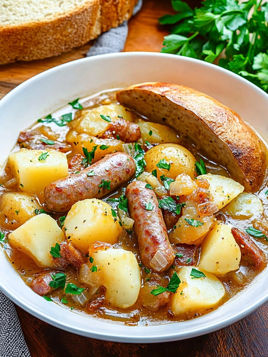 Coddle | Easy Dublin Coddle (Sausage and Potato One-Pot)