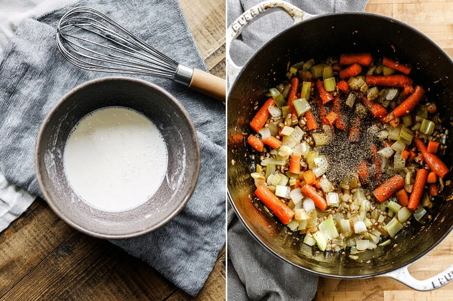 Creamy Chicken & Gnocchi Soup with Spinach