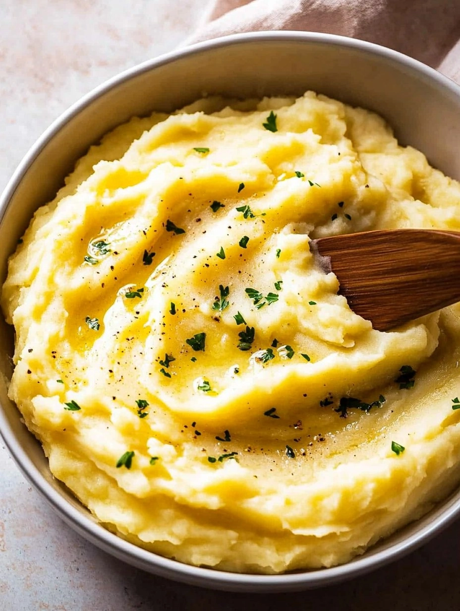 Creamy Garlic Mashed Potatoes (Restaurant Style) 81 Creamy Garlic Mashed Potatoes (Restaurant Style)