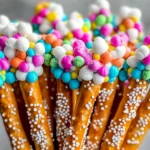 Dr.-Seuss-Truffula-Tree-Pretzel-Rods-Recipe-to-Delight-Kids-Recipe