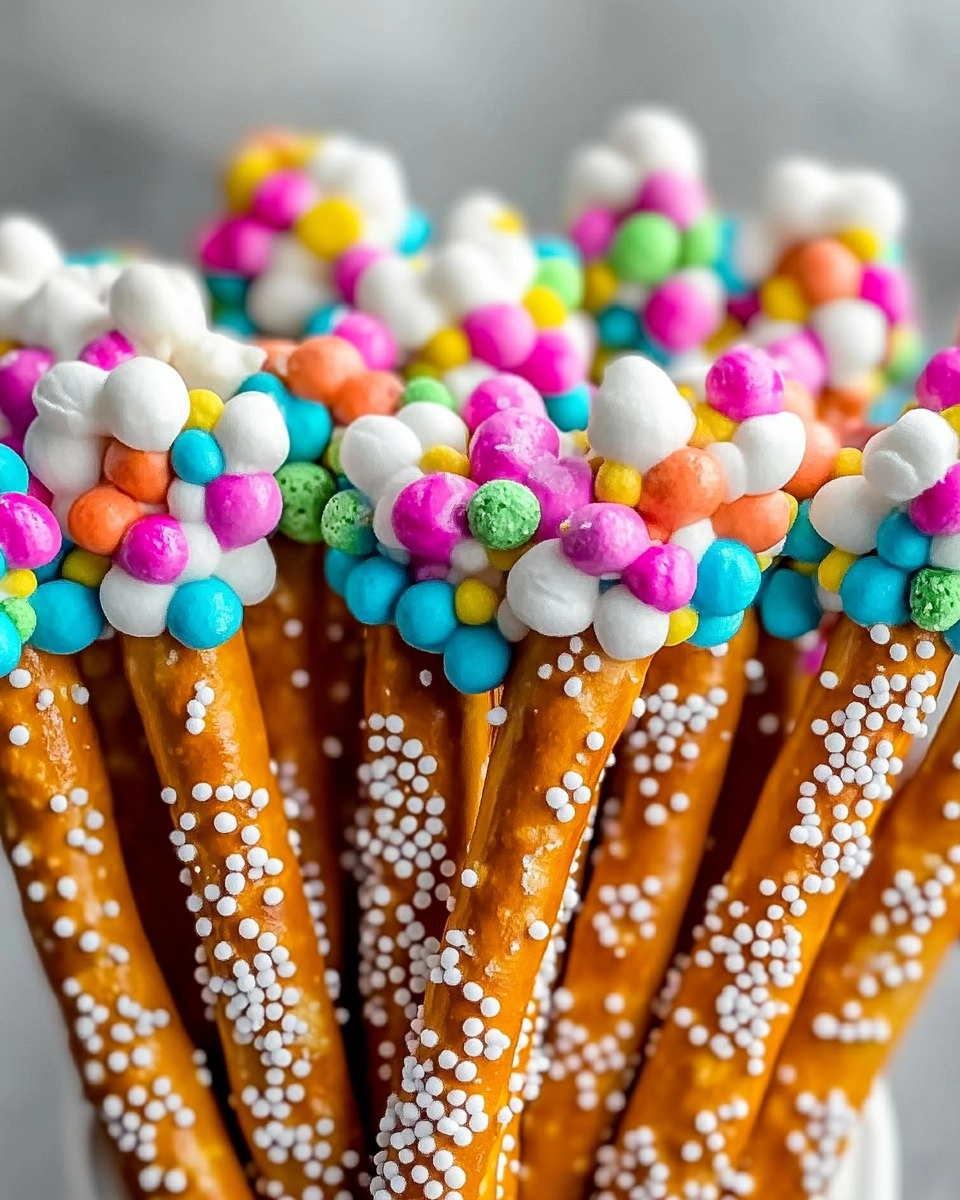 Dr. Seuss Truffula Tree Pretzel Rods to Delight Kids!