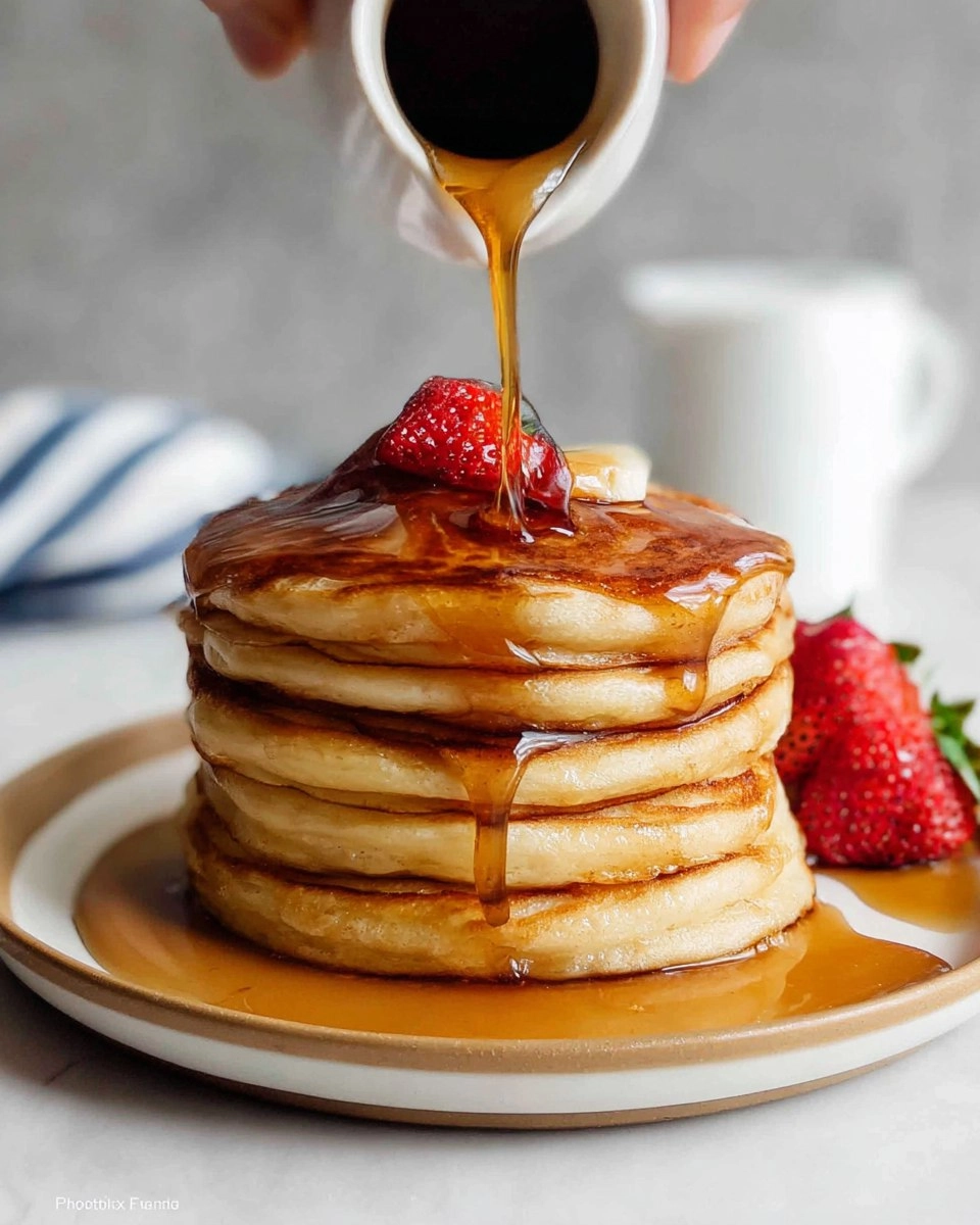 Fluffy Buttermilk Pancakes (Base Recipe for Any Topping)