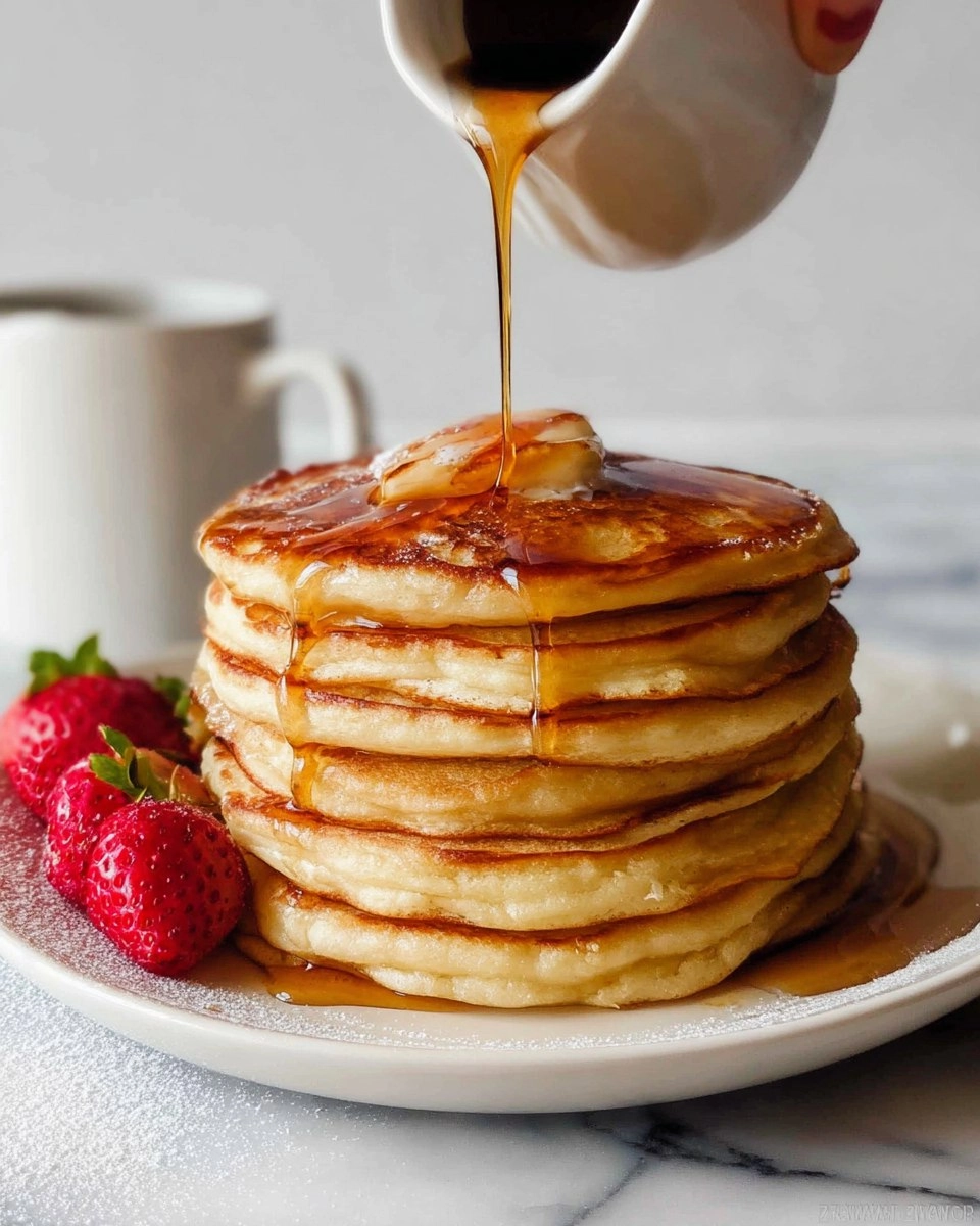 Fluffy Buttermilk Pancakes (Base Recipe for Any Topping)