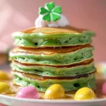 Fluffy-St.-Patricks-Day-Green-Buttermilk-Pancakes-Recipe